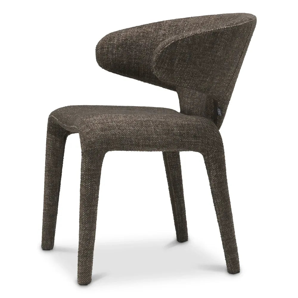 Scaun tapitat cu Stofa Maro L60xA61xH79cm Josephine Eichholtz