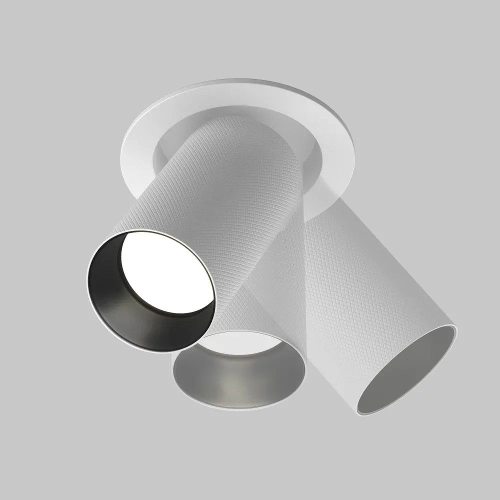 Spot incastrat din Aluminiu Alb H14.1xD5.4cm 10W Artisan