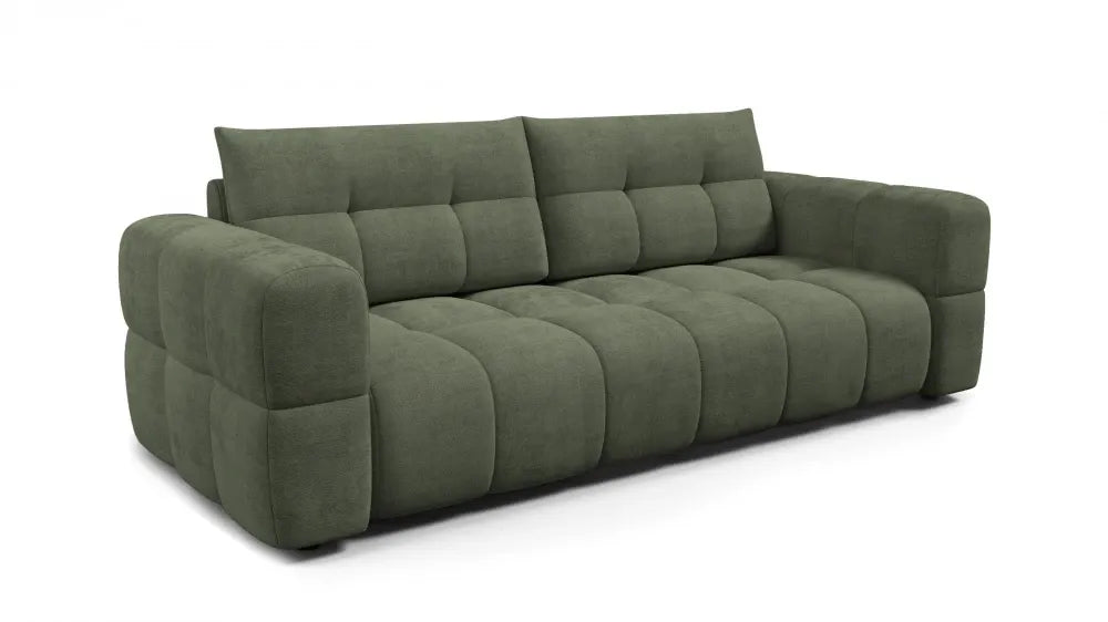 Canapea tapitata cu material pet friendly Alias verde L241x104cm