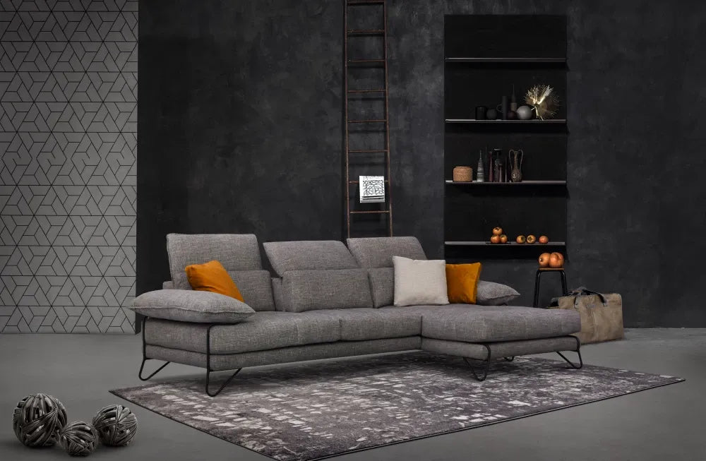 Coltar fix in forma de L personalizabil L291cm Maurice
