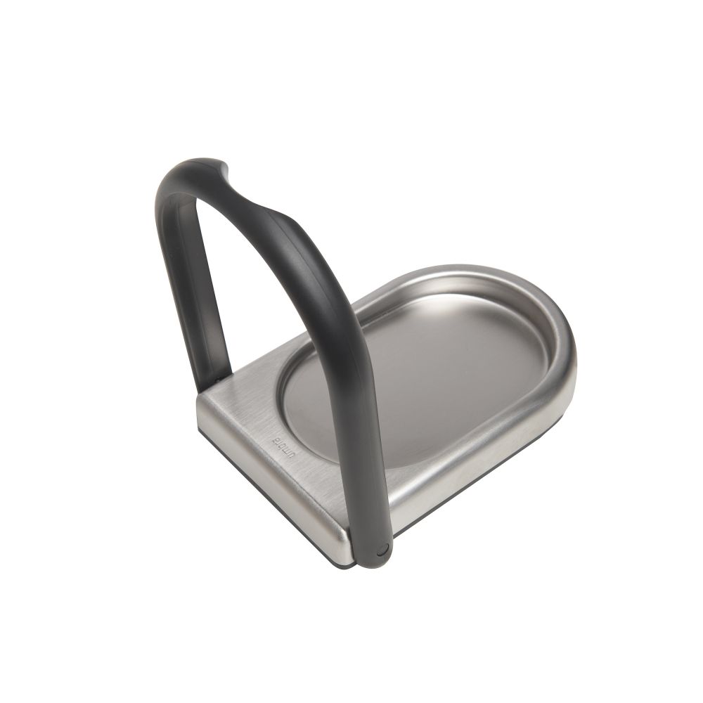 Suport pentru ustensile de bucatarie din Otel inoxidabil Gri Laydle L10xH14cm