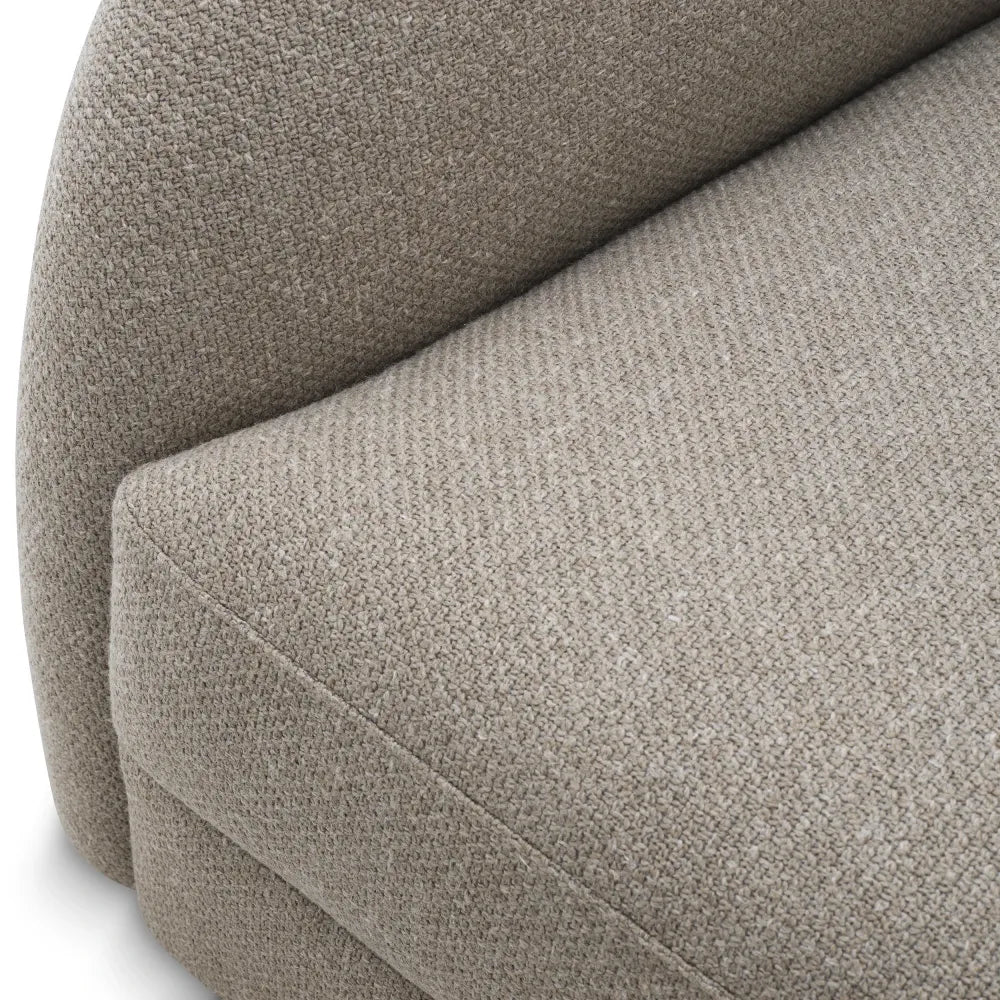 Canapea tapitat cu Stofa Grej L230xA98xH82cm Divisadero Eichholtz