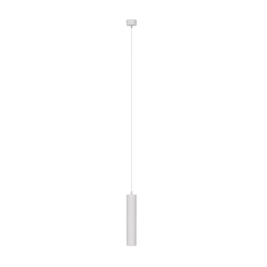 Pendul din Aluminiu Alb H133xD6cm IP 20 GU10 10W Focus