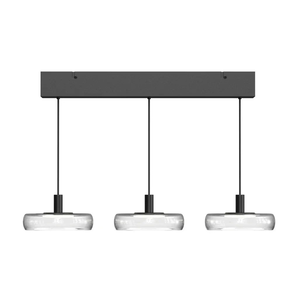 Lustra din Metal Negru H200xL68cm Float