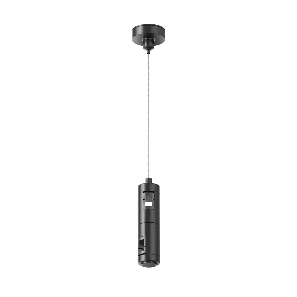 Cablu de suspensie dublu Flarity din Aluminiu Negru H110xL4.5cm Flarity