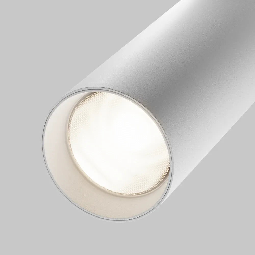 Spot dimabil Dali2 pentru sina Exility din Aluminiu Alb H22xL19.2cm Focus LED