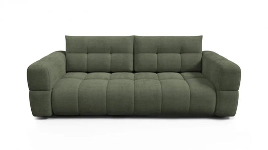 Canapea tapitata cu material pet friendly Alias verde L241x104cm