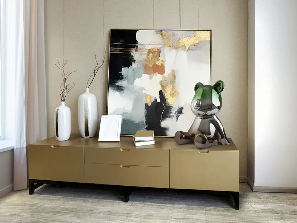 Statueta ursulet din Rasina Multicolor L40xH50cm Osito