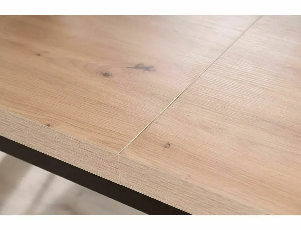 Masa extensibila din PAL Maro/Negru L140-218xH78cm Presto