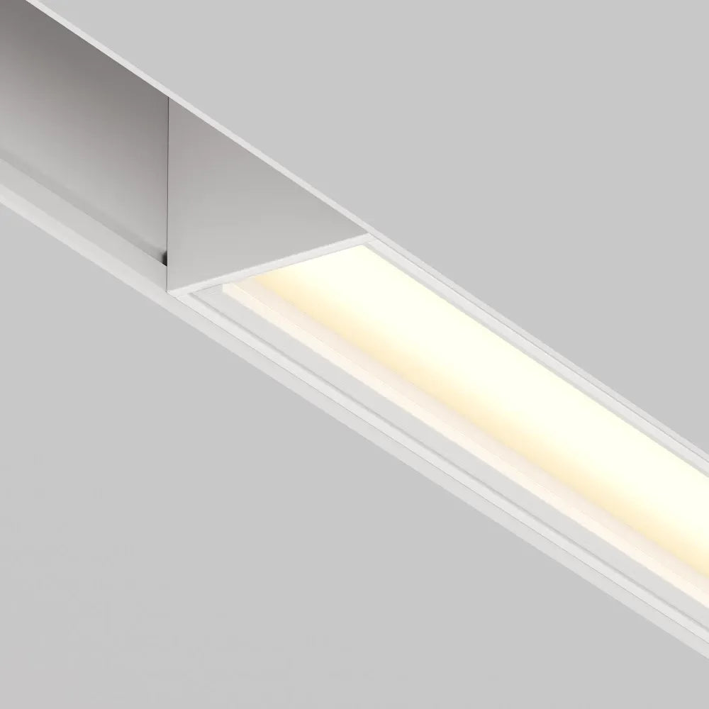 Spot pentru sina Exility din Aluminiu Alb H4.6xL32.6cm 18W 879lm 3000k Parete
