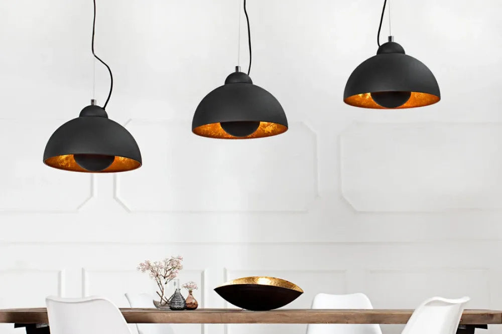 Lustra din Metal Negru/Auriu L110xH140cm STUDIO