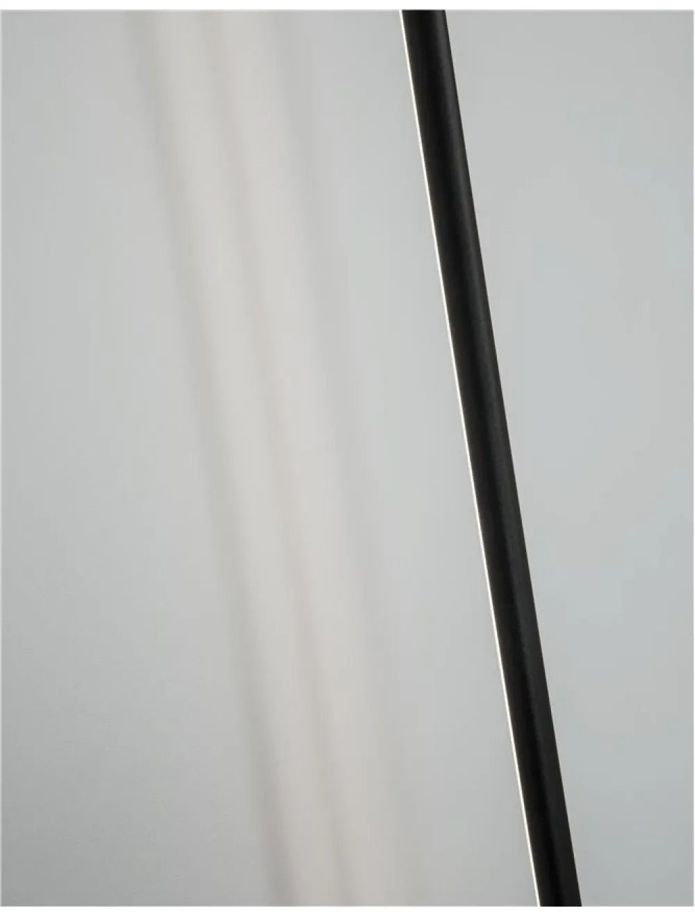 Aplica de perete din Aluminiu Negru H3.5xL120cm IP20 20W 672lm 3000k GROPIUS