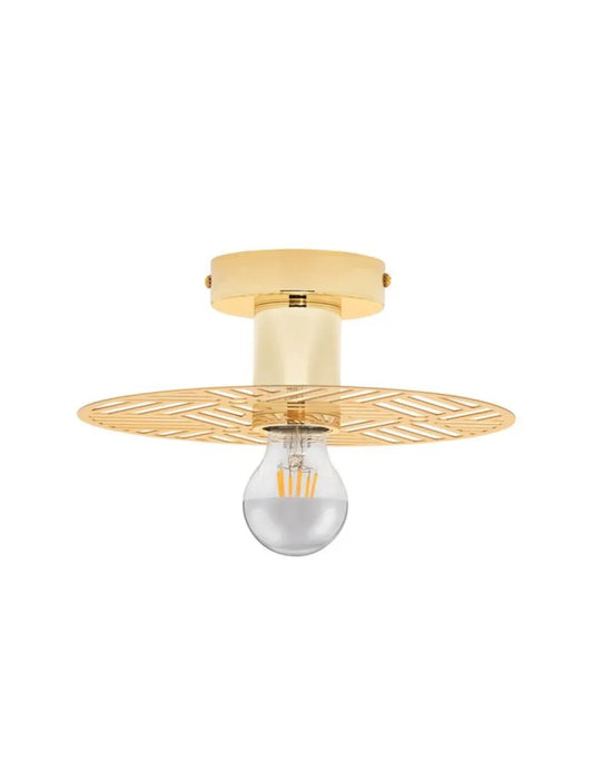 Aplica de perete din Metal Auriu H9xL25cm IP20 ERES
