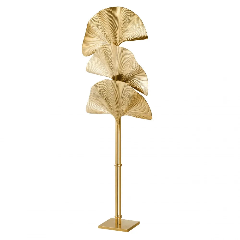 Lampa de podea din Metal Alama H197xL80cm Las Palmas Eichholtz