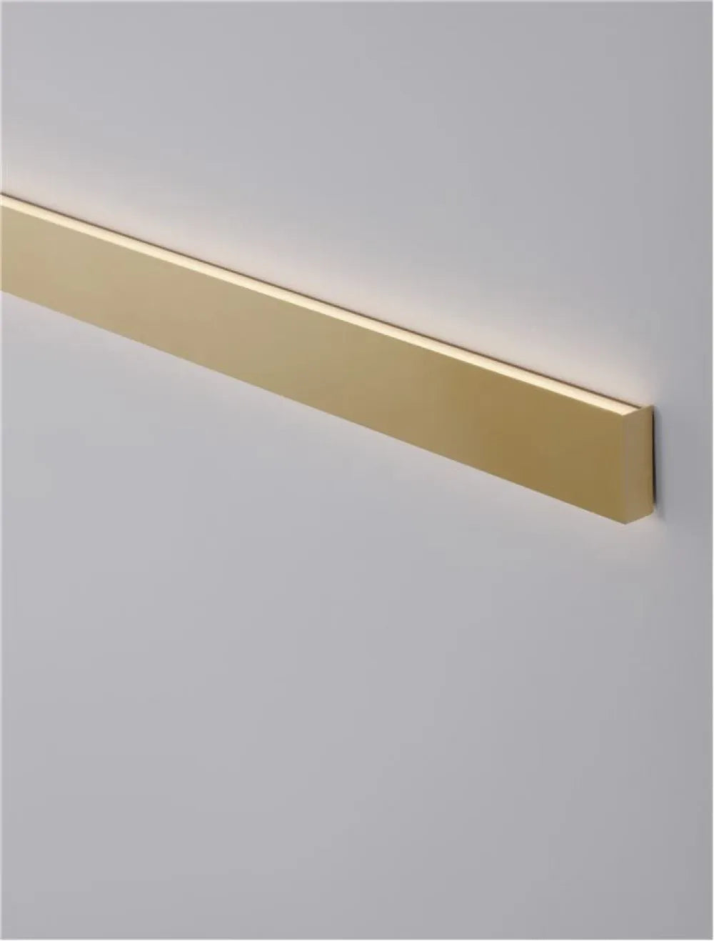 Aplica de perete din Aluminiu Auriu H7.5xL90cm IP20 36W 2614lm 3000k SELINE