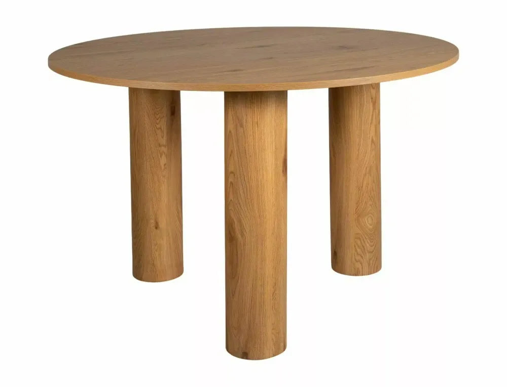 Masa rotunda din MDF+Furnir Maro D120xH76cm Montana