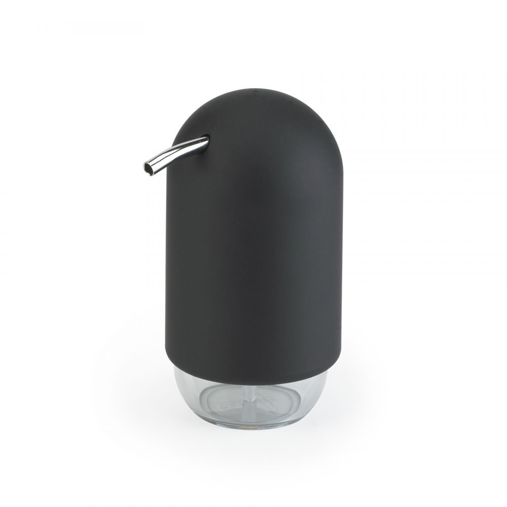 Dozator de sapun din Plastic Negru Touch D7xH14cm