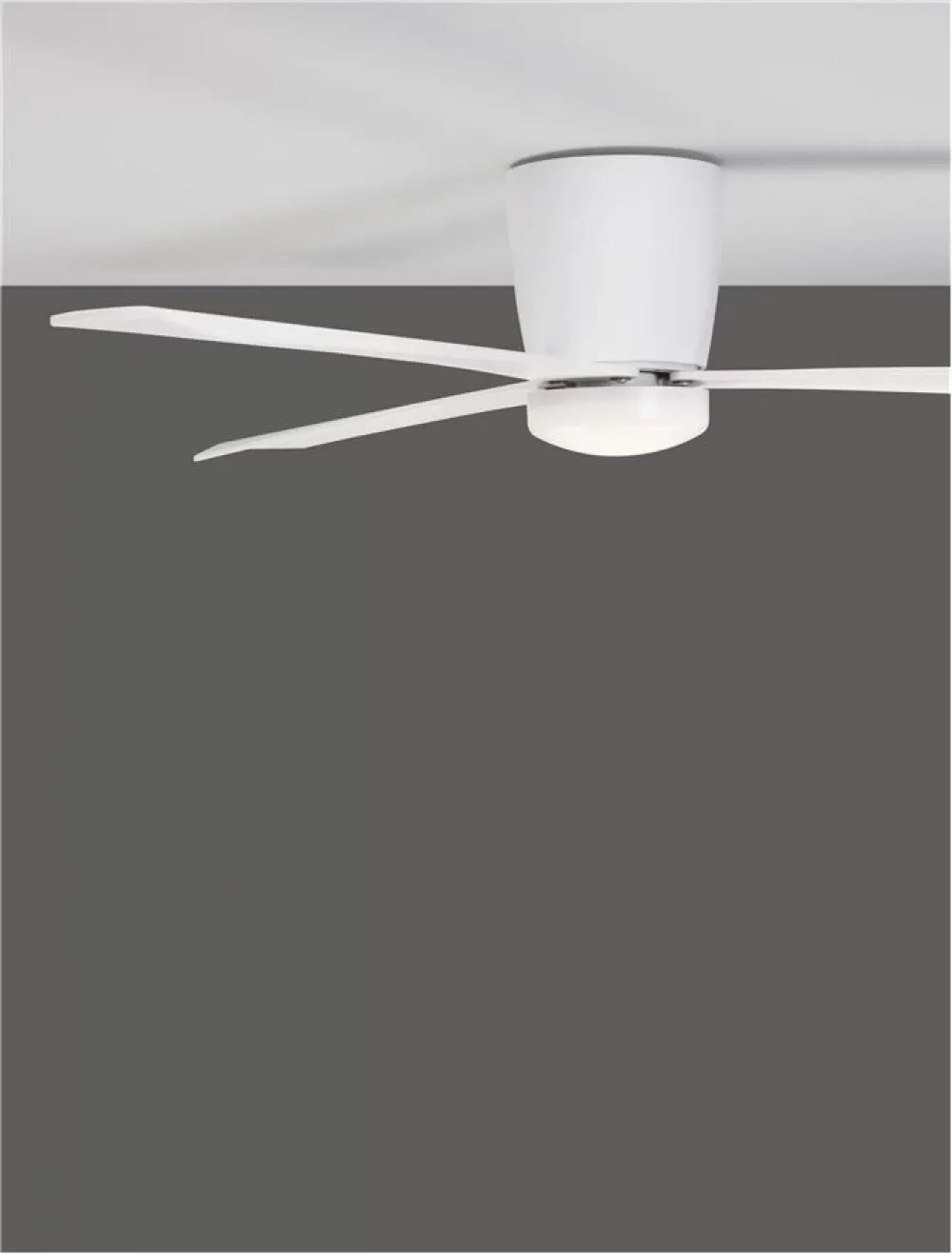 Ventilator din Aluminiu Alb H18.2xL121.9cm IP20 DELL