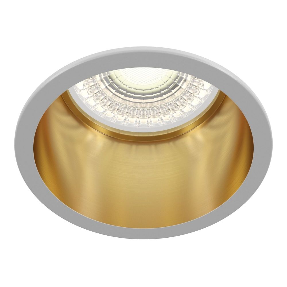Spot incastra din Aluminiu Auriu D7xH6cm Reif