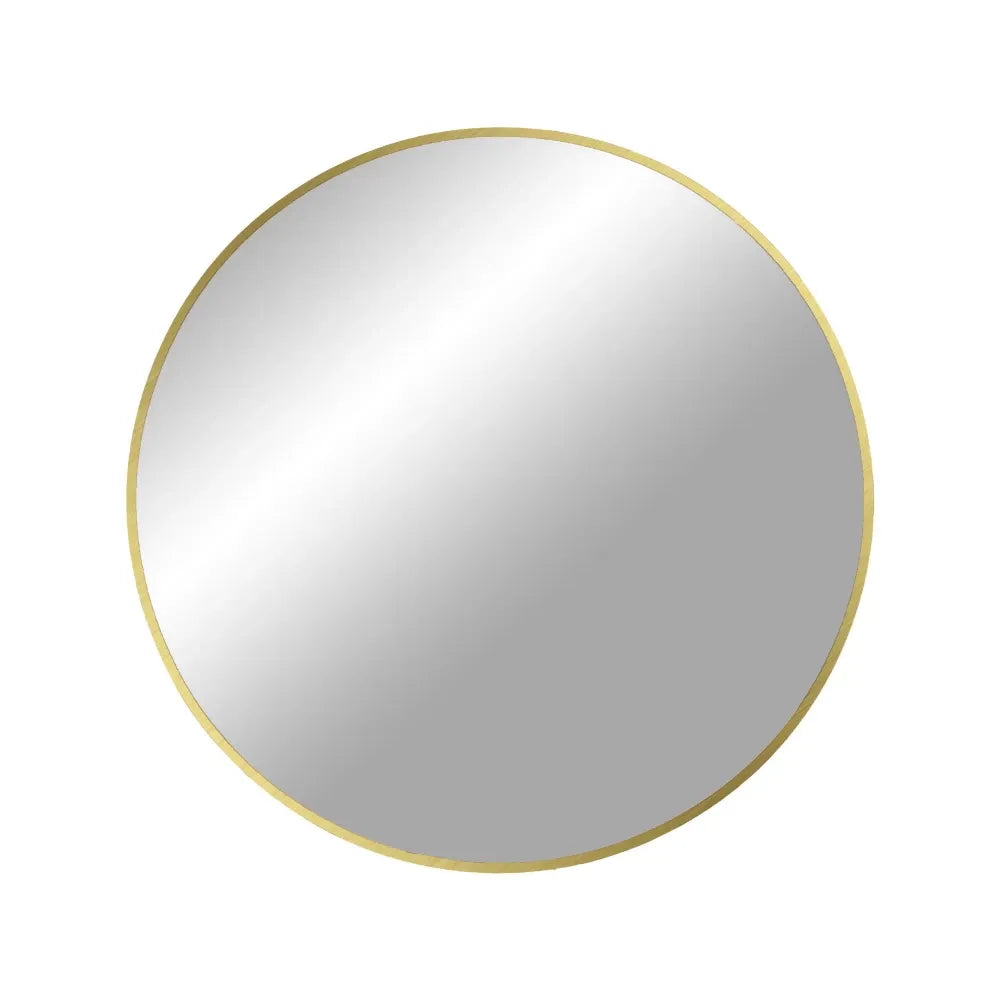 Oglinda cu rama din Metal Alama D60cm Madrid