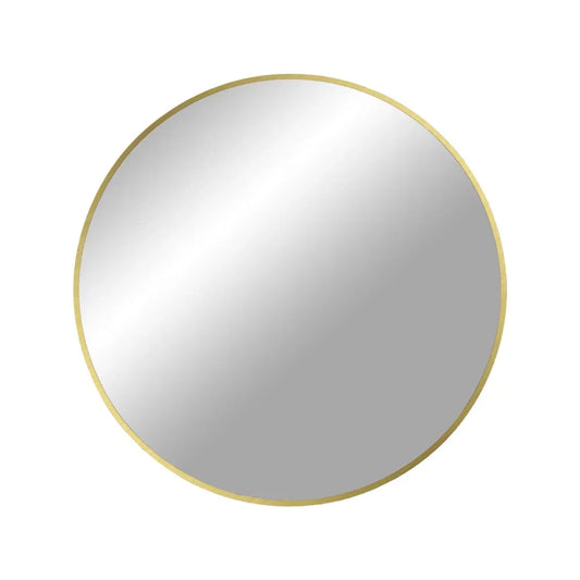 Oglinda cu rama din Metal Alama D60cm Madrid