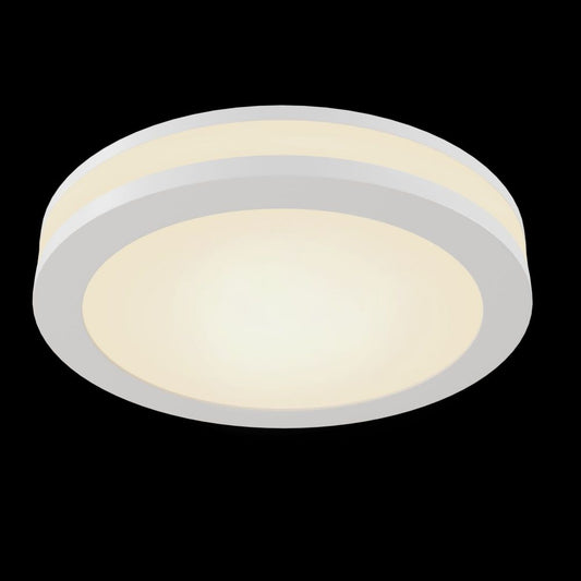Spot incastra din Aluminiu Alb D10xH4cm Phanton