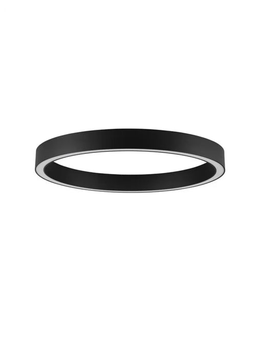Plafoniera din Aluminiu Negru H7.8xL80cm IP20 50W 2968lm 3000k STING