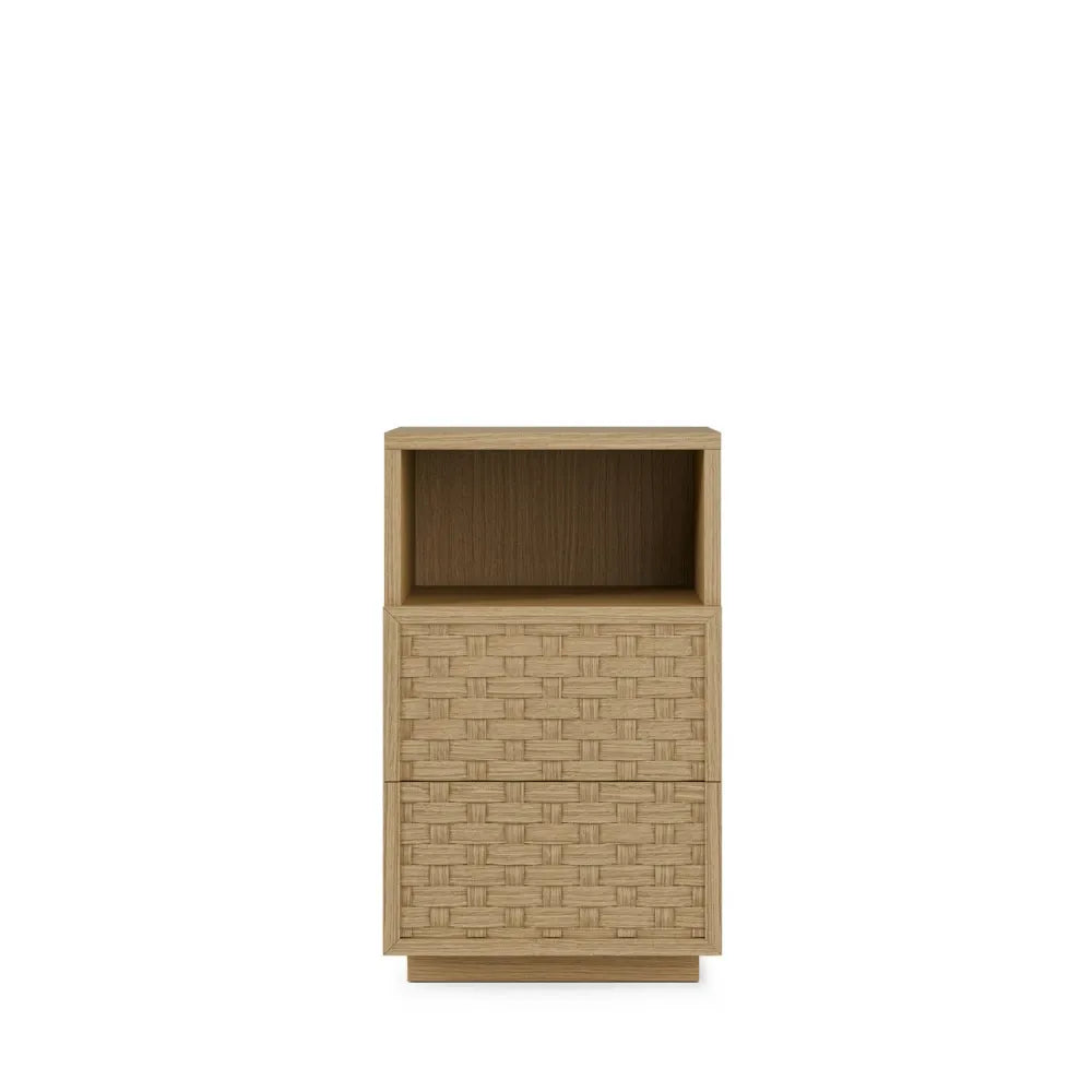 Noptiera cu sertar Borneo de culoare stejar L40xH68cm