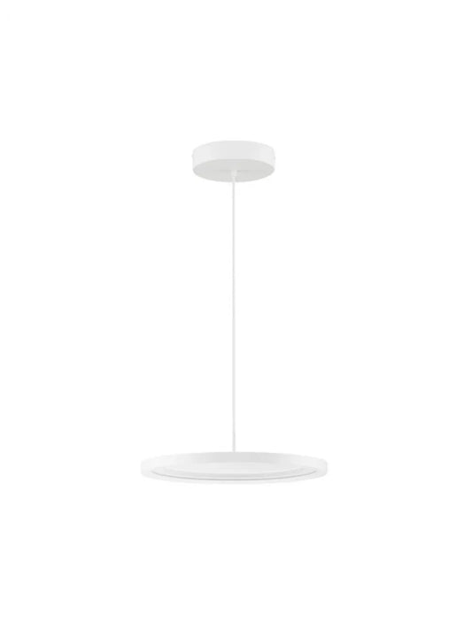 Pendul structura din Aluminiu Alb si abajur din Acrilic  L40cm IP20 30W 2221lm 3000k ANDRIA