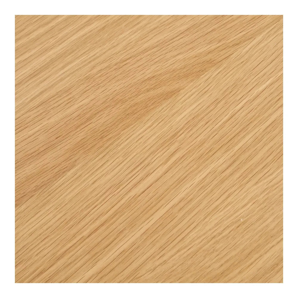 Masa din Furnir de stejar/MDF Maro D140xH75cm Osaka