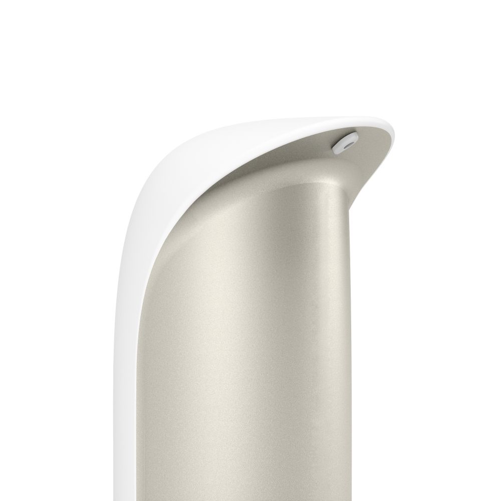 Dozator de sapun din Acrilic Alb Emperor H20xL10cm