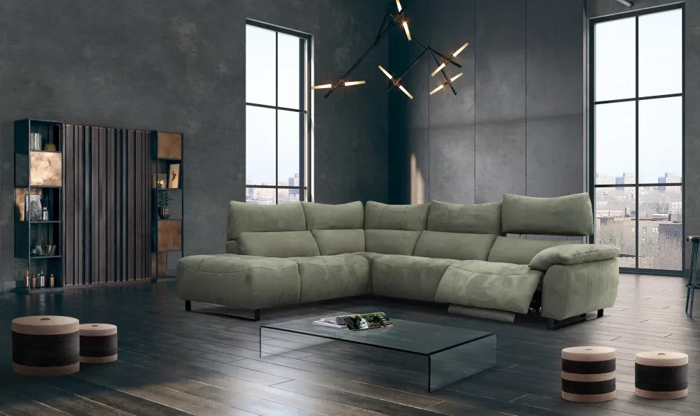 Coltar modular cu recliner 293cm Pearl