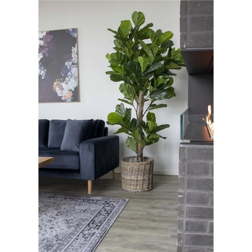 Planta artificiala in ghiveci Fiddle Leaf tree H190xDcm