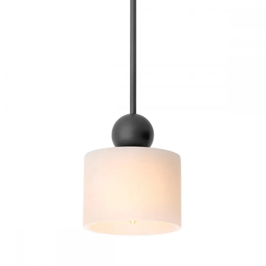 Pendul din Metal Bronz si Alabastru Alb H24xD20cm Etruscan Round Eichholtz