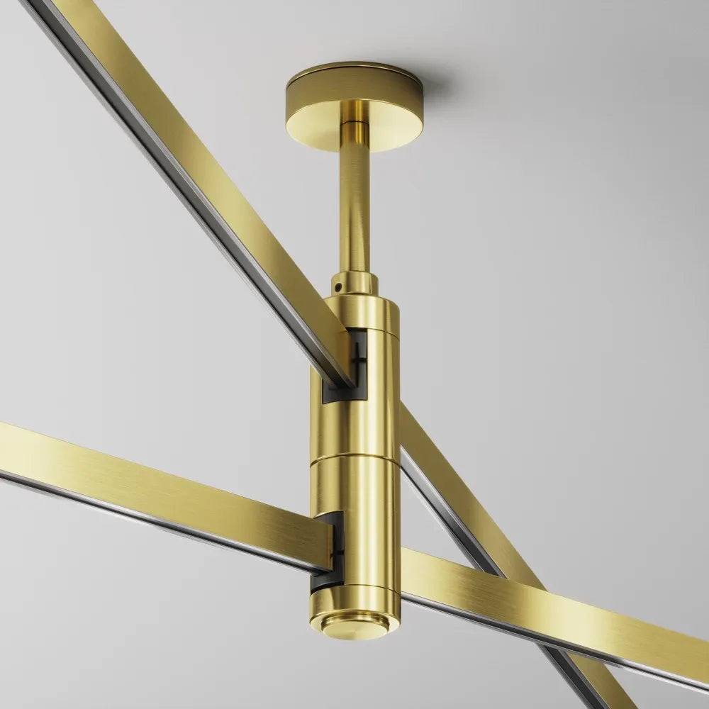 Suport scurt dublu 78mm Sina Flarity din Aluminiu Alama