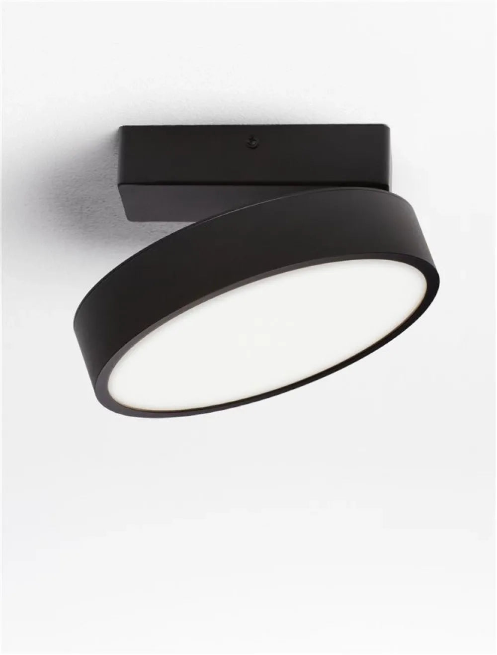 Spot aplicat din Aluminiu Negru H9.5xL20cm IP20 20W 1657lm 3000k PERFECT