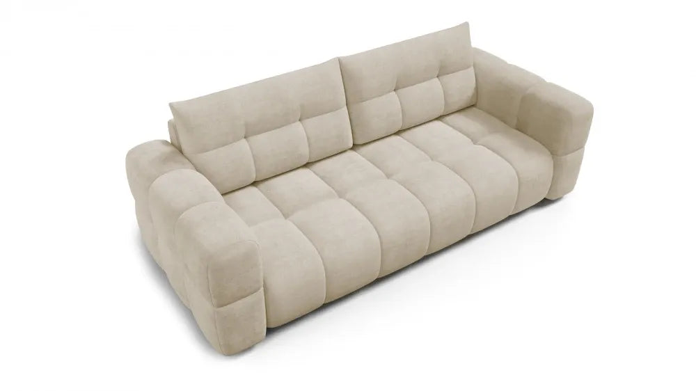 Canapea tapitata cu material pet friendly Alias crem L241x104cm
