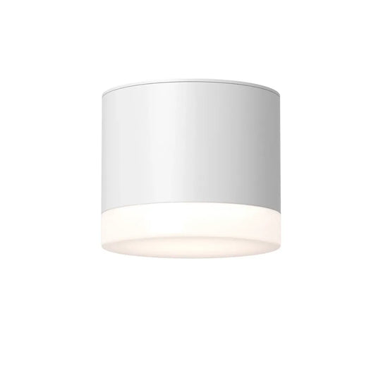 Spot aplicat din Aluminiu/Acrilic Alb H7xD8.2cm Pauline