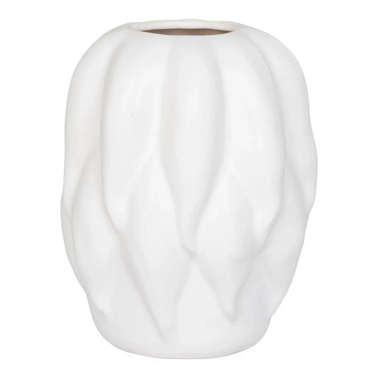 Vaza din Ceramica Alb H26xD19,5cm HN0858