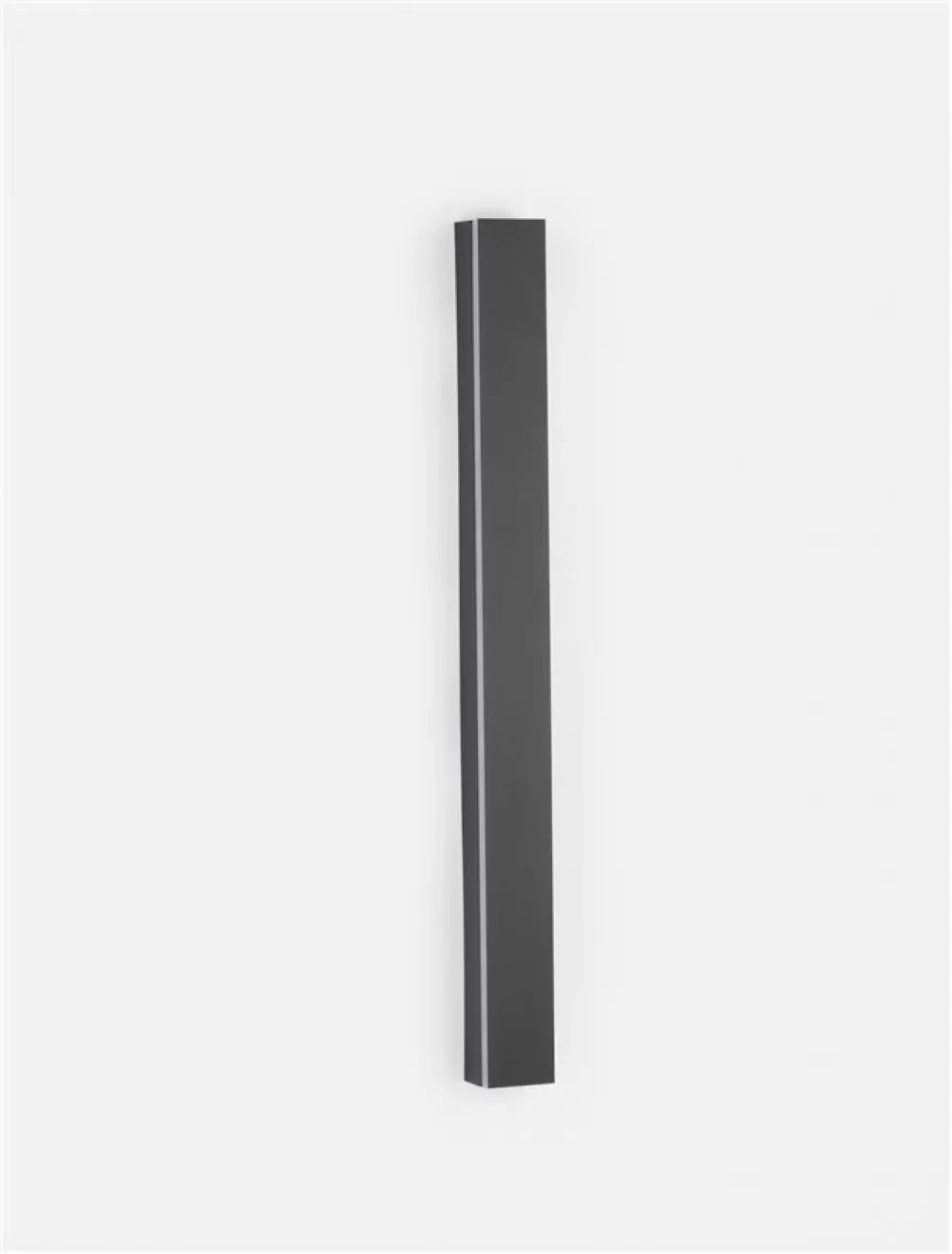 Aplica de perete din Aluminiu Negru H60xL5cm IP20 21W 1100lm 3000k COLBY