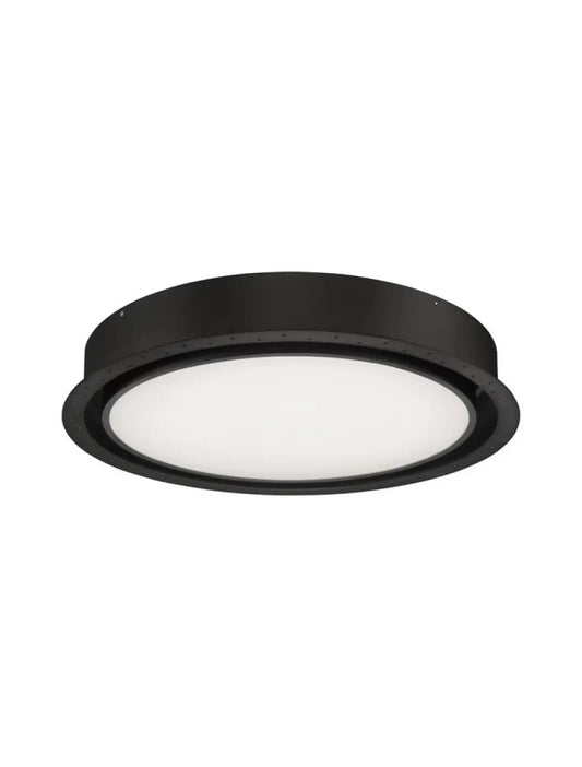 Plafoniera incastrata din Aluminiu Negru H12xL60cm IP20 40W 4491lm 3000k PERFECT