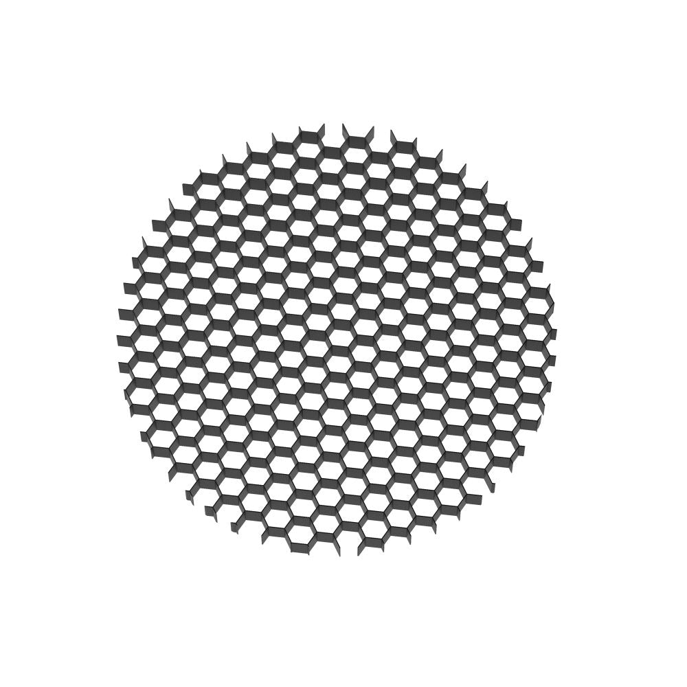 Grilaj spot din Aluminiu Negru D3cm Focus LED