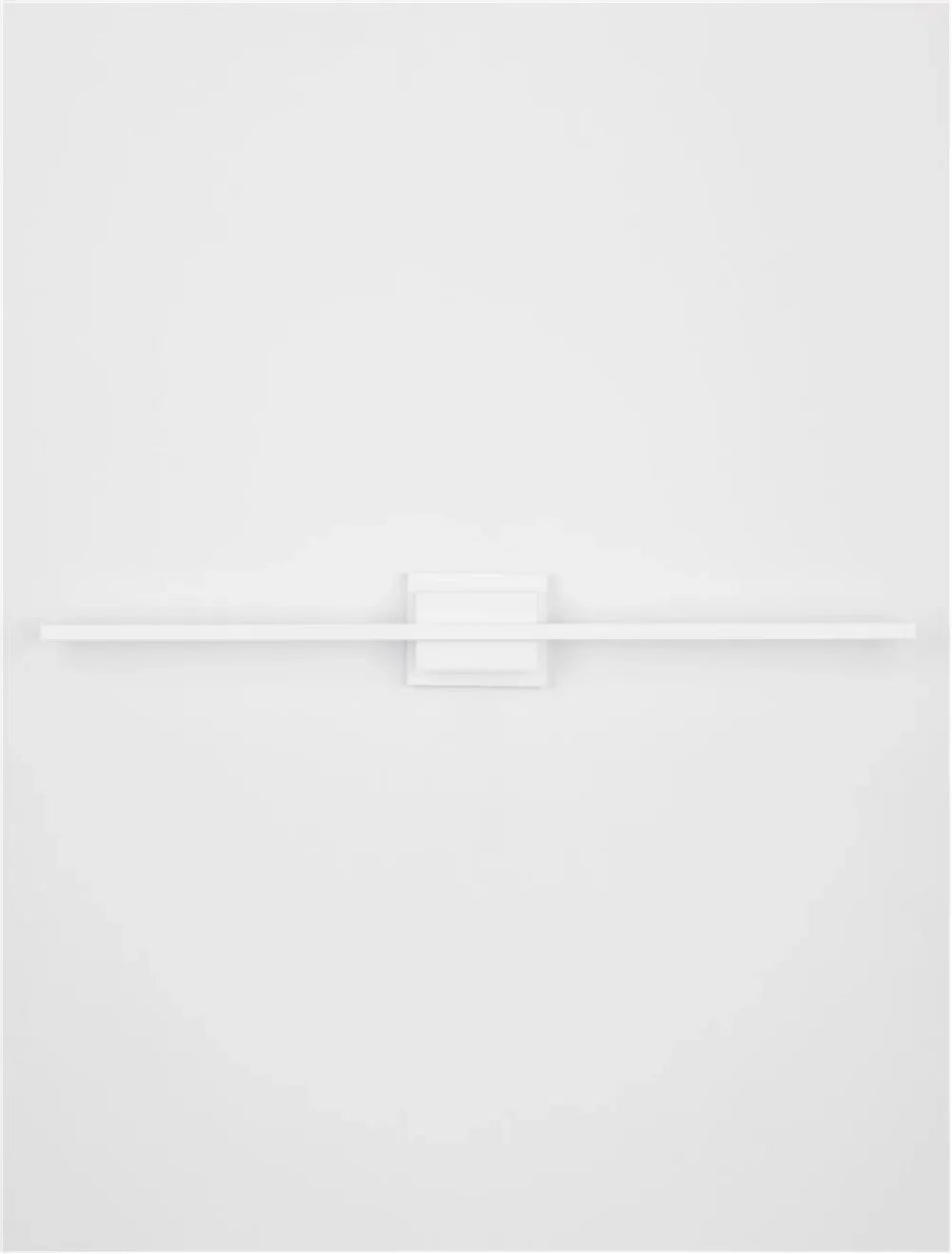 Aplica de perete structura din Aluminiu Alb si abajur din Acrilic  H11.8xL90.5cm IP20 21W 1200lm 3000k AZURE