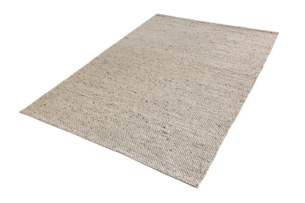 Covor din Lana/Poliester Gri L240cm Wool