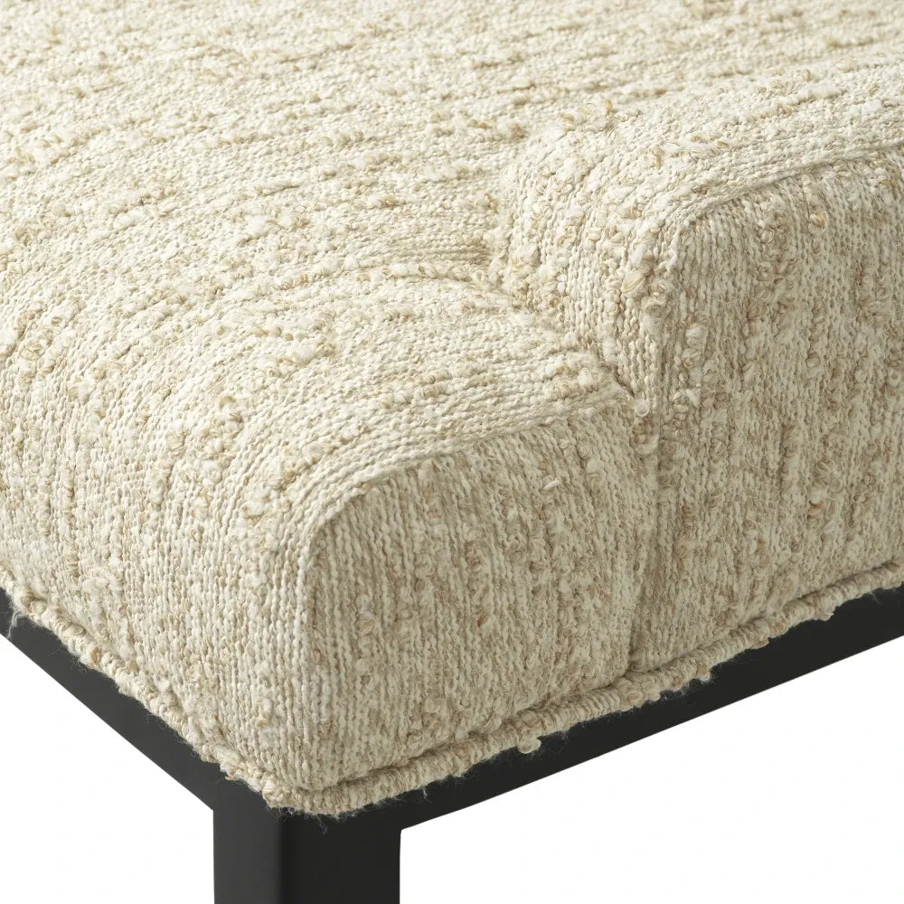 Scaun tapitat cu Stofa Crem L64xA70xH91cm Bromley Eichholtz