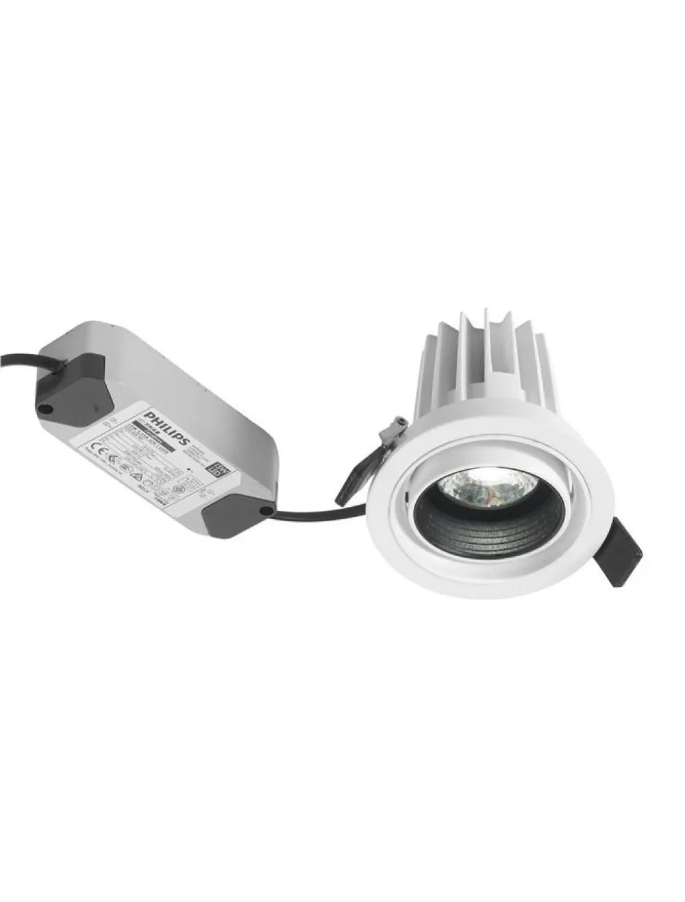 Spot incastrat din Aluminiu Alb H8.5xL9.6cm IP20 15W 1275lm 3000k MEA