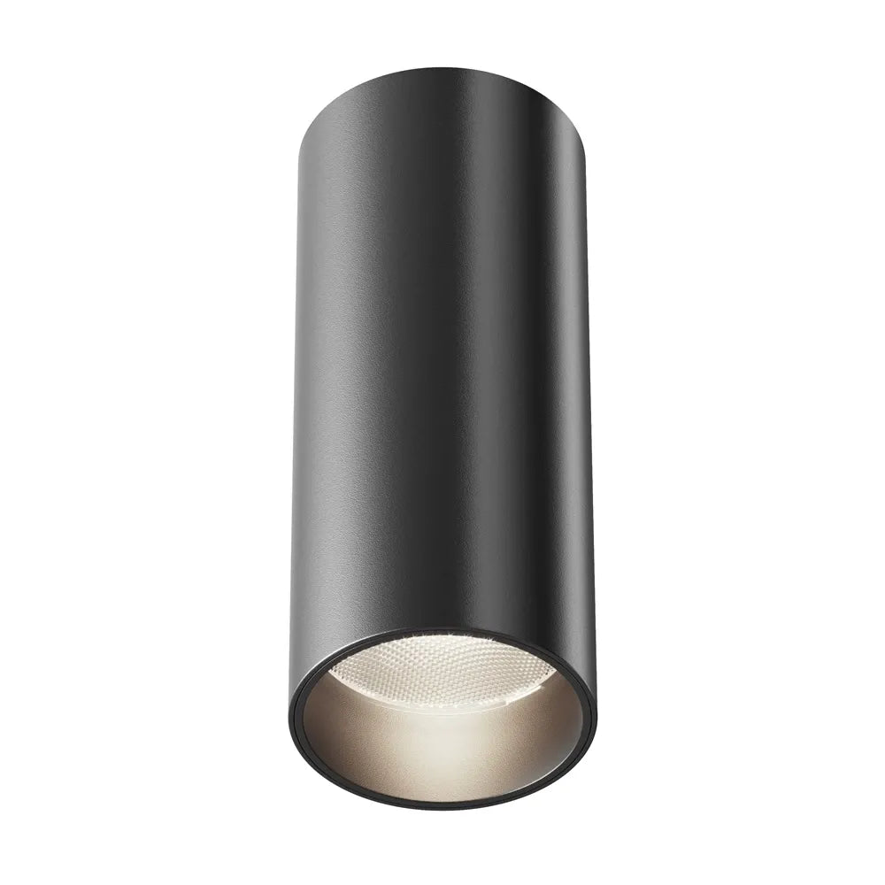 Spot aplicabil dimabil din Aluminiu Negru H12.5xD5cm IP 20 12W 900lm 4000k FOCUS LED
