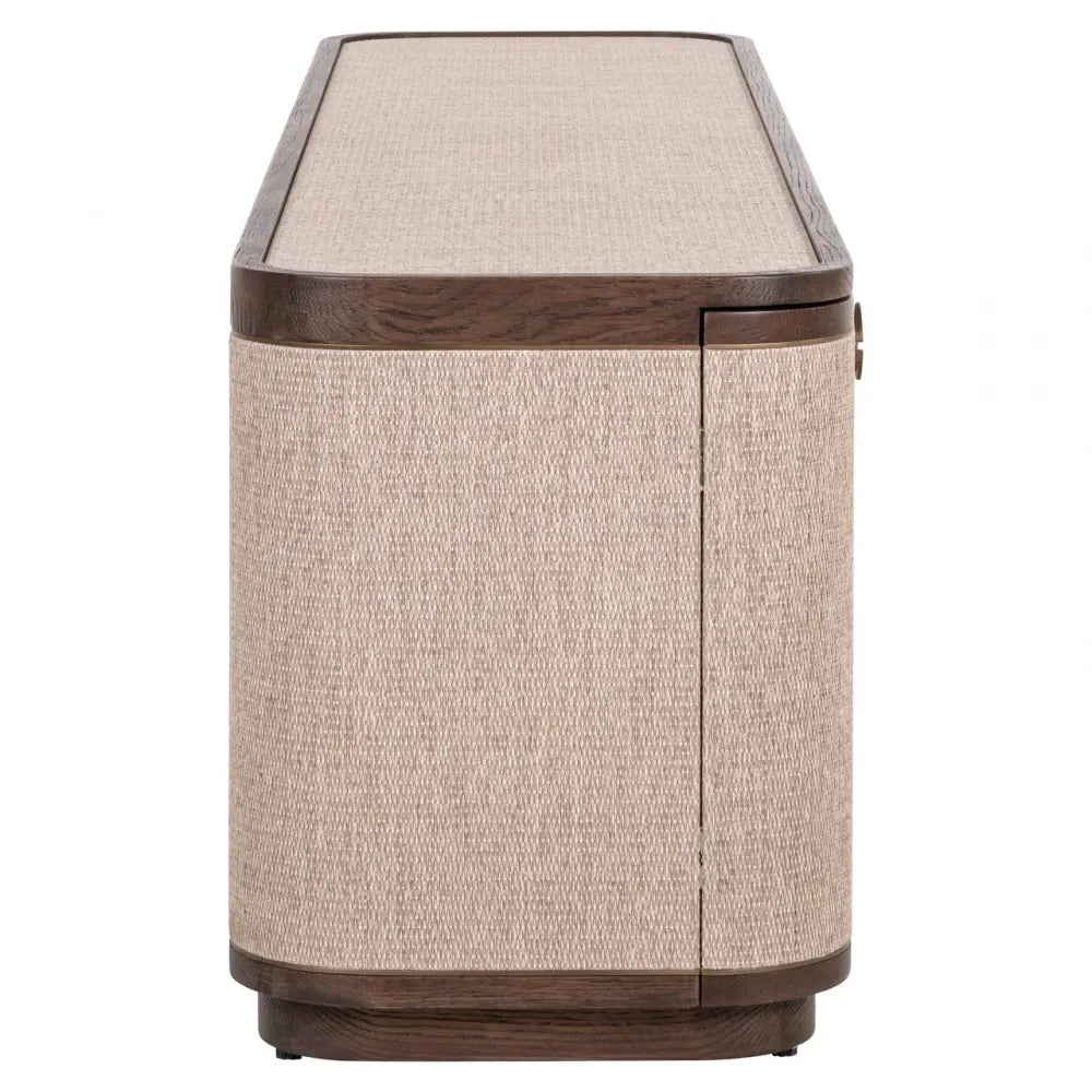 Comoda TV din Lemn/In Auriu/Bej Maro/Bej L190xH50cm Willox Richmond interiors