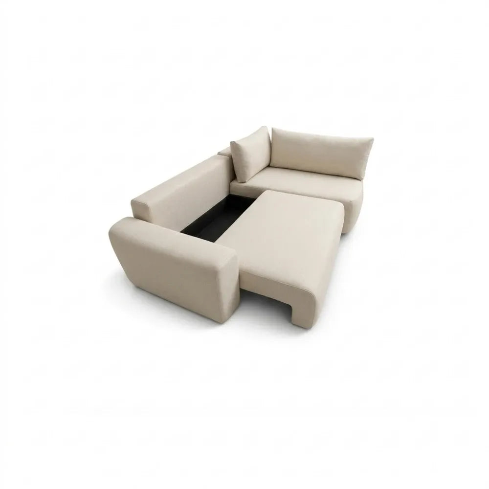 Coltar extensibil si spatiu pentru depozitare Maestro reversibil L270x170cm