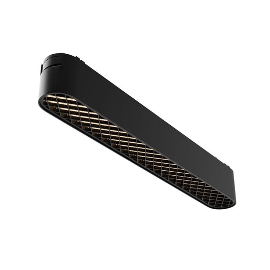 Spot pentru sina magnetica Radity din Aluminiu Negru 12W 190lm 3000k L22xH3cm Basis Grid